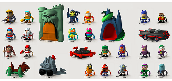 Post image for You’re Gonna Want These Mini MOTU and Batman Characters